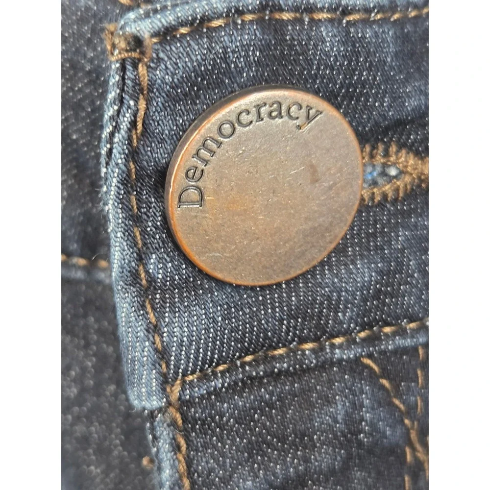 Democracy Ab solution Skinny Jeans Dark Wash Indigo B1105ADBX Womens 6
